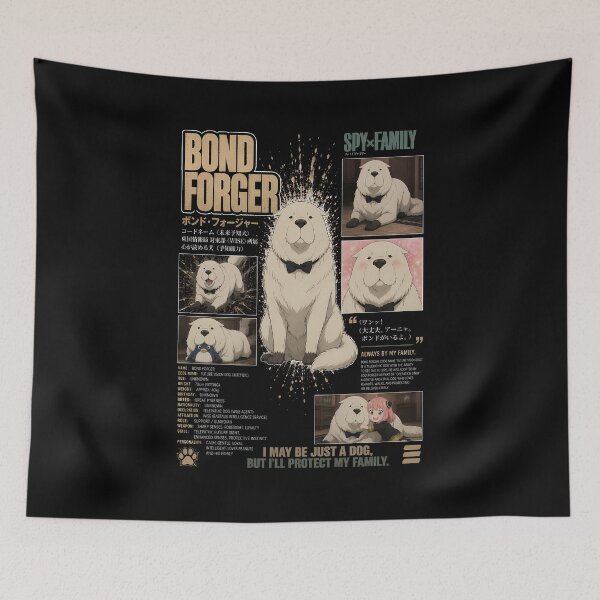 Item preview,  Bond Forger Magazine Layout Spy x Family T-Shirt designed and sold by SirLivy.