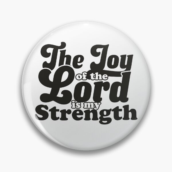 Item preview, Retro The Joy Of The Lord for Light Background  designed and sold by Retro Callback.