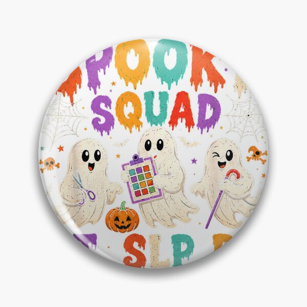 Item preview, Halloween Spooky Squad SLP OT PT Ghost Occupational Therapy T-Shirt designed and sold by Atros.