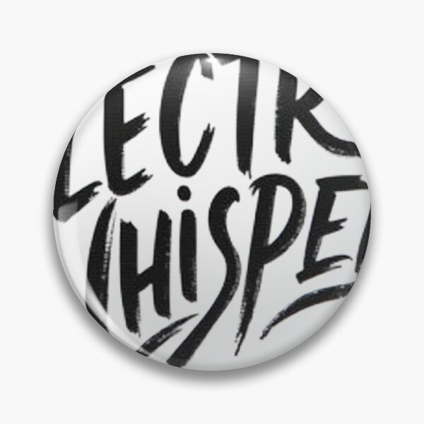 Item preview, Bold Black Ink 'ELECTRIC WHISPERS' - Tattoo Flash Style Typography designed and sold by Qubivibe.