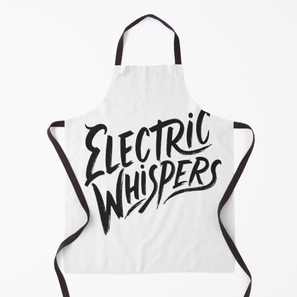 Item preview, Bold Black Ink 'ELECTRIC WHISPERS' - Tattoo Flash Style Typography designed and sold by Qubivibe.