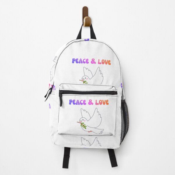 Item preview, peace and love vintage retro groovy 70s typography  designed and sold by stileepensieri.