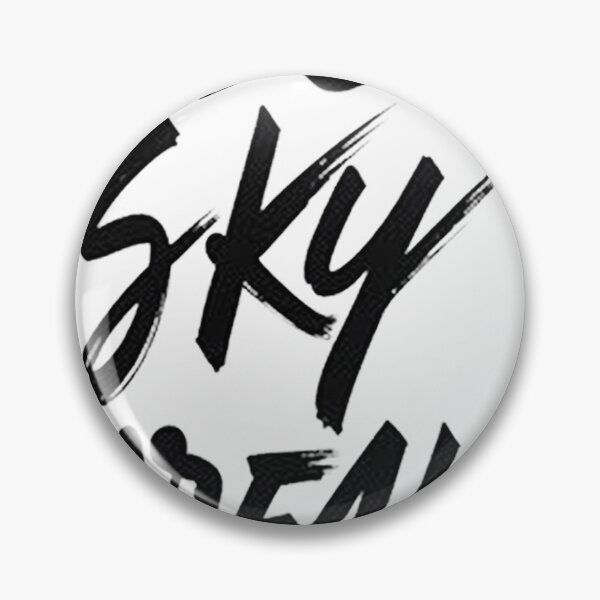 Item preview, Neon Sky Scream - Bold Black Ink Typography designed and sold by Qubivibe.