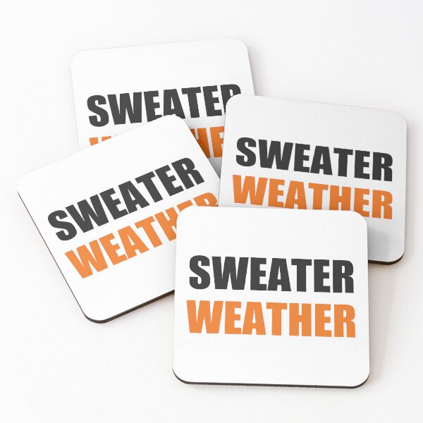 Item preview, Sweater Weather Cozy Fall Text designed and sold by Alphakenon.