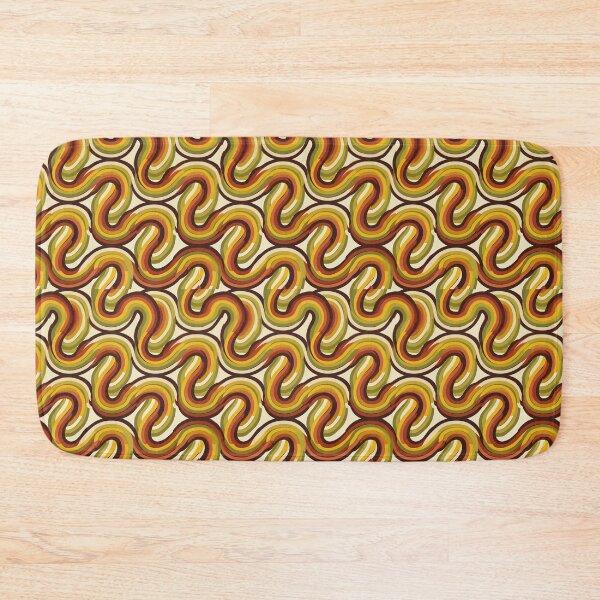 Item preview, 70s Serpentine Rainbow Stripes Earthy Retro designed and sold by tropicaltee.