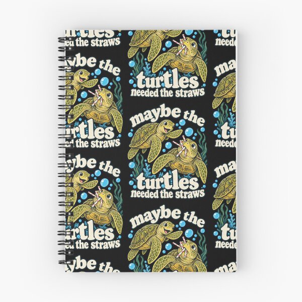 Item preview, Maybe The Turtles Needed The Straws Sarcastic Sea Turtle Humor Art designed and sold by lionSutuShop.