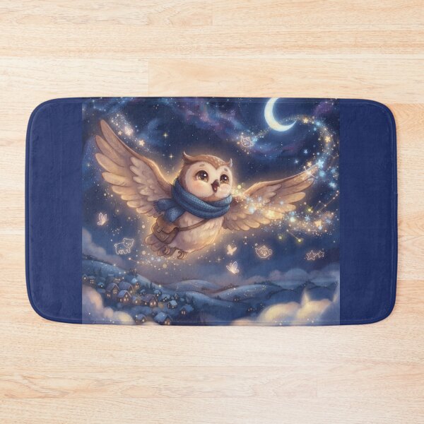 Item preview, Dreamy Magical Owl Art designed and sold by Azurart2.