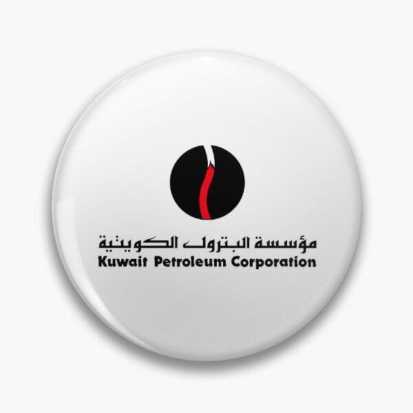 Item preview, Kuwait Petroleum Corporation Logo with Black Circle and Red Flame designed and sold by ksawad.