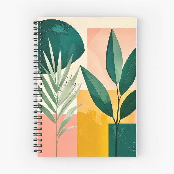 Item preview, Modern Geometric Plant Composition  designed and sold by Vicky Brago-Mitchell®.