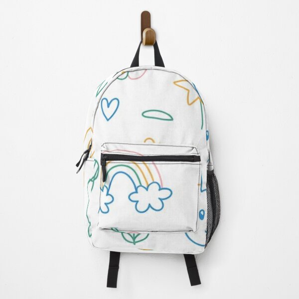 Item preview, Hand Drawn Doodle Collage - Kawaii Icons designed and sold by Mindful Wall Art Studio.