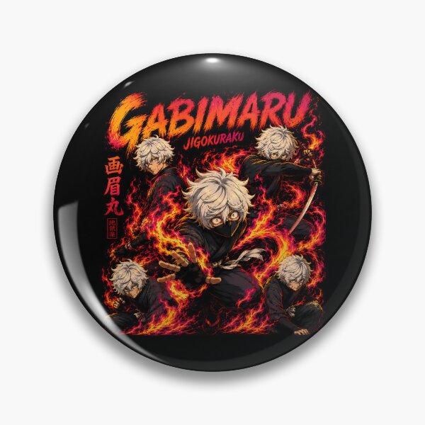 Item preview, Gabimaru Flame Ninjutsu Hell's Paradise T-Shirt designed and sold by SirLivy.