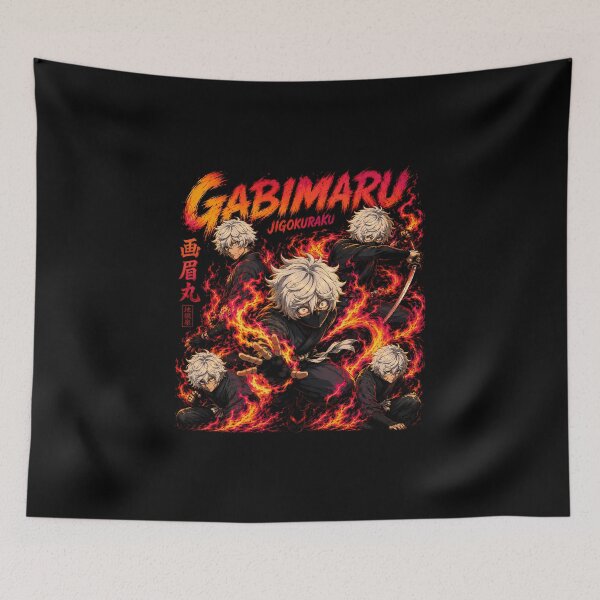 Item preview, Gabimaru Flame Ninjutsu Hell's Paradise T-Shirt designed and sold by SirLivy.