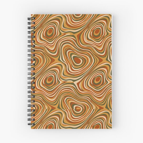 Item preview, Retro Op Art Wavy Topography Pattern designed and sold by tropicaltee.