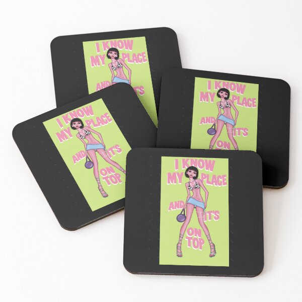 Item preview, y2k it girl poster - pink, cow print &amp; feminine wall art designed and sold by JolineFerg46.