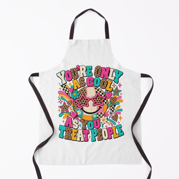 Item preview, Youre Only As Cool As You Treat People Retro Groovy Kindness Happy Face Art designed and sold by JapanAnimeSH2.