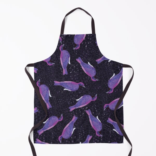 Item preview, Violet Backed Starling and Blackberries designed and sold by BDBirds.