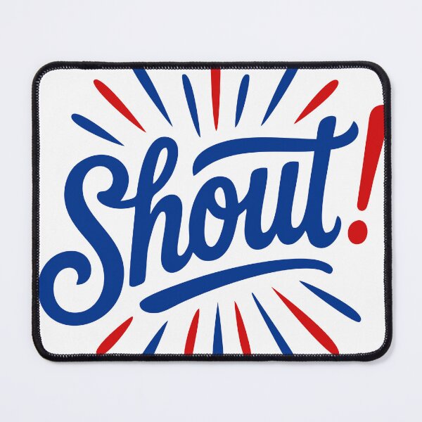 Item preview, Shout Football Fan - Buffalo Game Day Typography designed and sold by mazyoy.