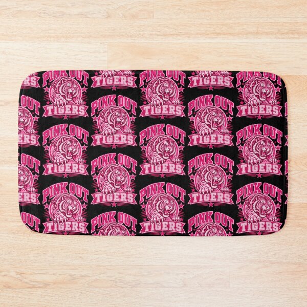 Item preview, Pink Out Tigers High School Sports Mascot Retro Pink Tiger Graphic Art designed and sold by lionSutuShop.