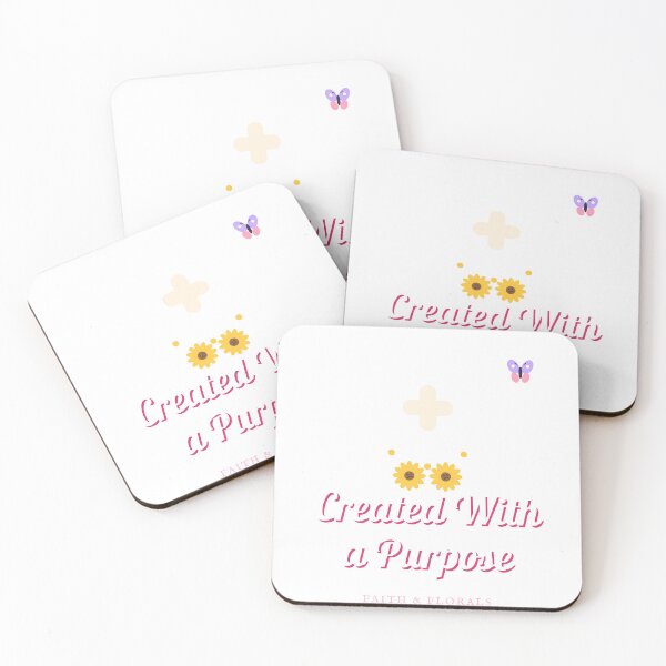Item preview, Created with a Purpose - Christian Faith Design designed and sold by JongoMongo.