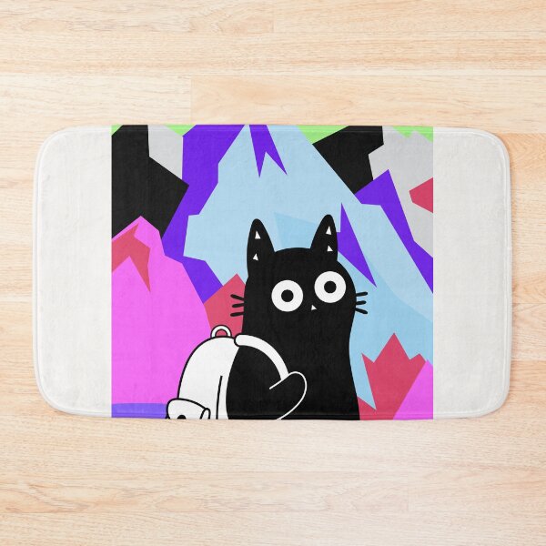 Item preview, Swiss Alps Black Cat - Another day… Another beautiful view! designed and sold by DibujandoPorfa.