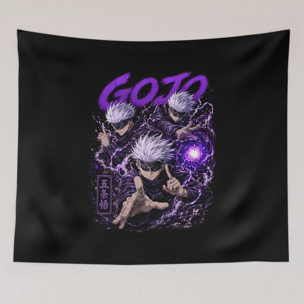 Item preview, Satoru Gojo Hollow Purple Jujutsu Kaisen T-Shirt designed and sold by SirLivy.