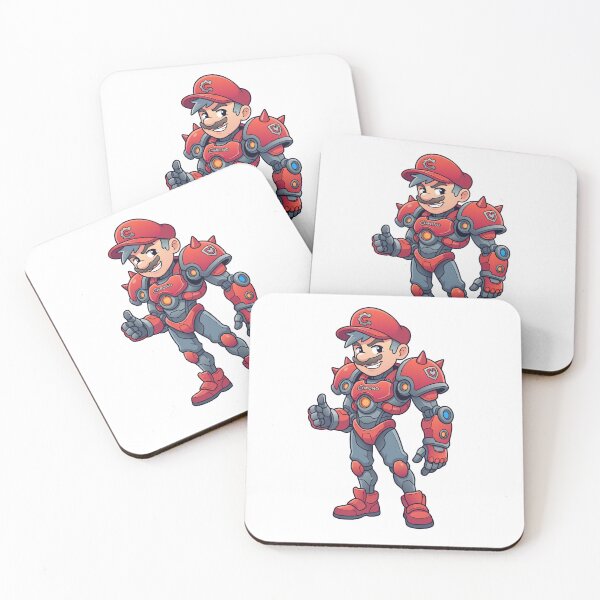 Item preview, Mecha Plumber Hero Cyber Suit Gamer Art designed and sold by Rupesh-Art26.