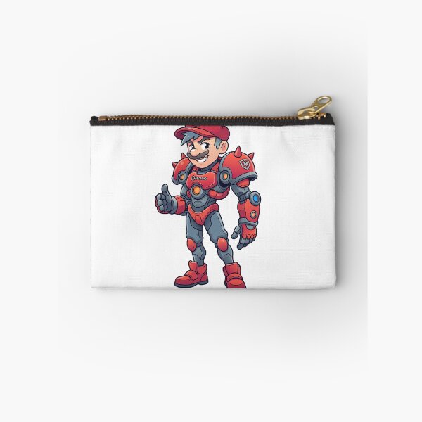 Item preview, Mecha Plumber Hero Cyber Suit Gamer Art designed and sold by Rupesh-Art26.