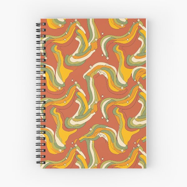 Item preview, Funky 70s Disco Swirls Starburst Pattern designed and sold by tropicaltee.