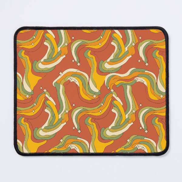 Item preview, Funky 70s Disco Swirls Starburst Pattern designed and sold by tropicaltee.