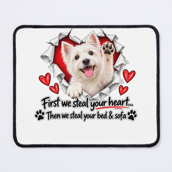 Item preview, Funny Westie Dog Sofa Quote designed and sold by luu phong.