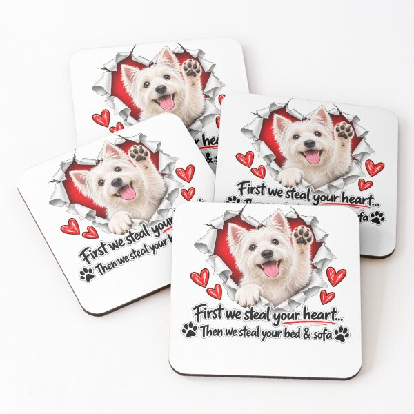 Item preview, Funny Westie Dog Sofa Quote designed and sold by luu phong.