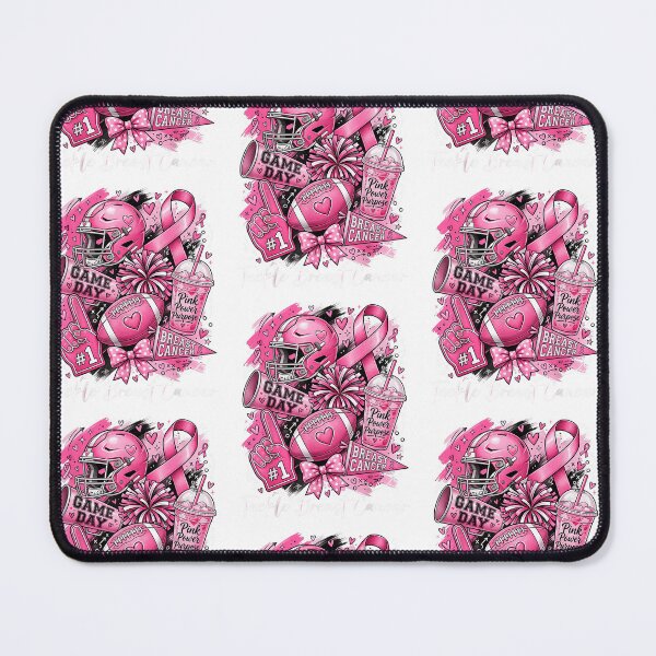 Item preview, Tackle Breast Cancer Pink Ribbon Football Game Day Awareness Art designed and sold by JapanAnimeSH2.