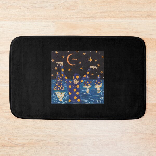 Item preview, Surreal Night Swim Polka Dot Costumes Cosmic Crescent Moon Art designed and sold by sikercheady.