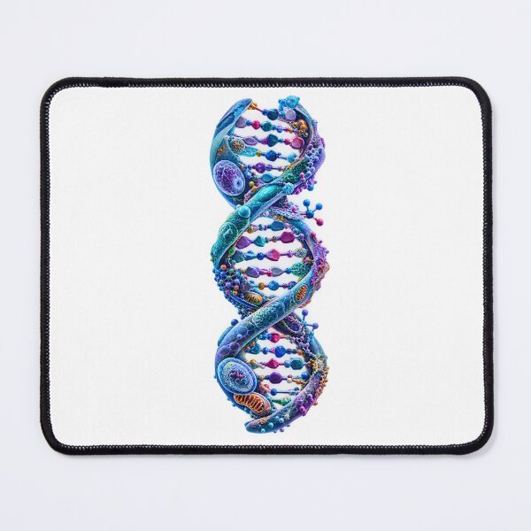 Item preview, Premium DNA Double Helix Scientific Molecular Art designed and sold by builtforyou.