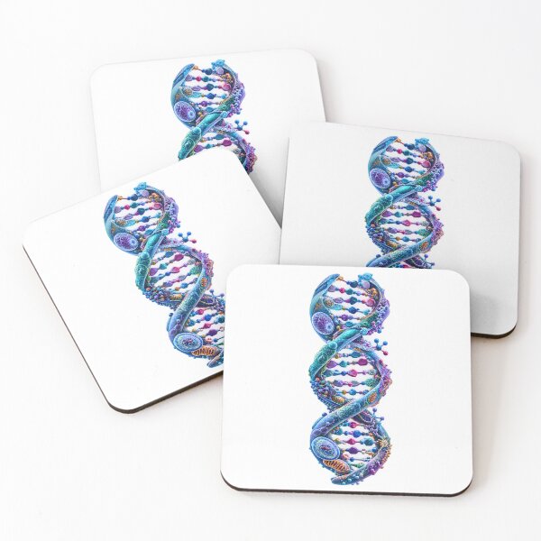 Item preview, Premium DNA Double Helix Scientific Molecular Art designed and sold by builtforyou.