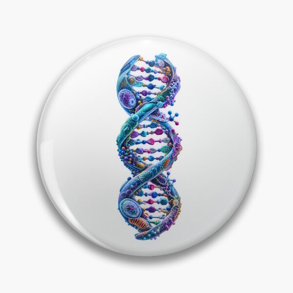 Item preview, Premium DNA Double Helix Scientific Molecular Art designed and sold by builtforyou.