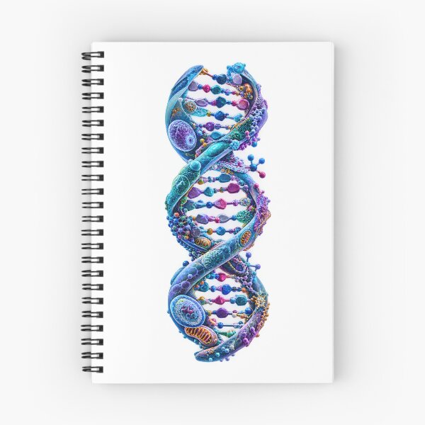 Item preview, Premium DNA Double Helix Scientific Molecular Art designed and sold by builtforyou.