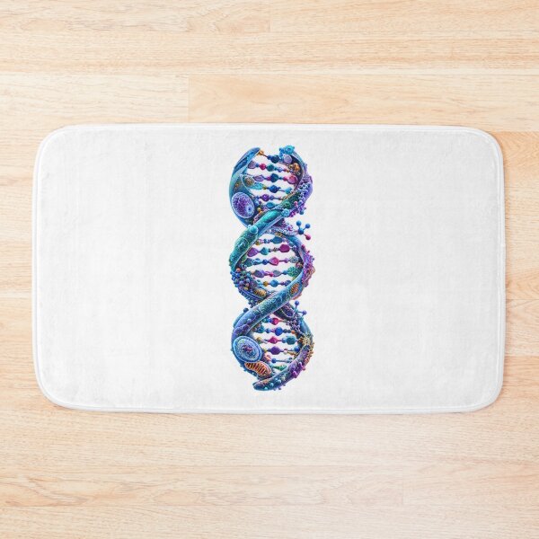 Item preview, Premium DNA Double Helix Scientific Molecular Art designed and sold by builtforyou.