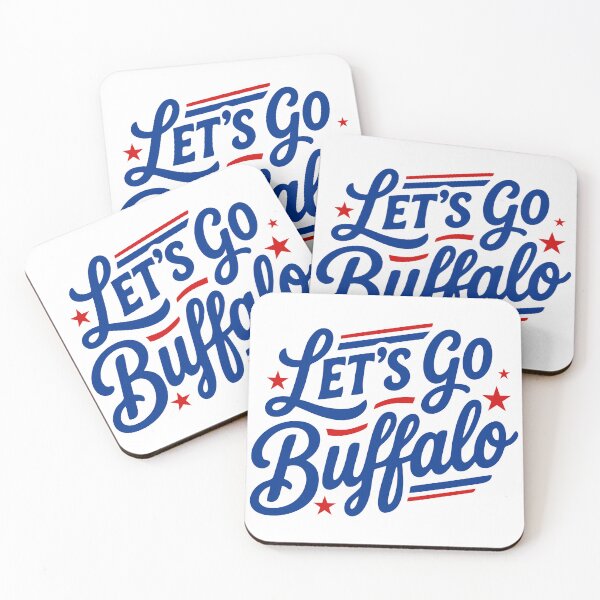 Item preview, Let's Go Buffalo - Vintage Script Football Fans Design designed and sold by mazyoy.