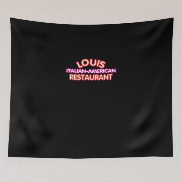 Item preview, Louis-Italian-American-Restaurant-T-Shirt designed and sold by vanepscallin.
