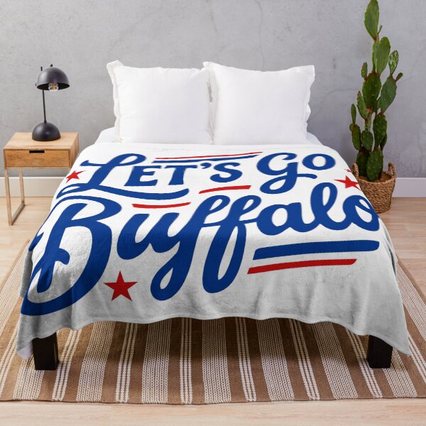Item preview, Let's Go Buffalo - Vintage Script Football Fans Design designed and sold by mazyoy.