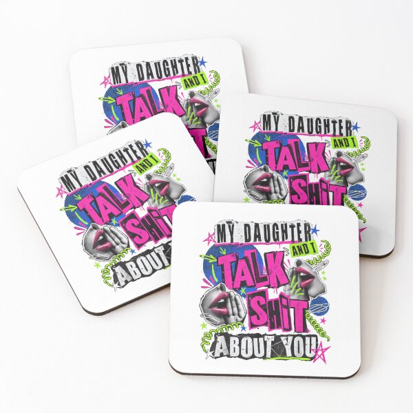 Item preview, My Daughter And I Talk Sassy Retro Pop Art Mother Daughter Humor designed and sold by JapanAnimeSH1.