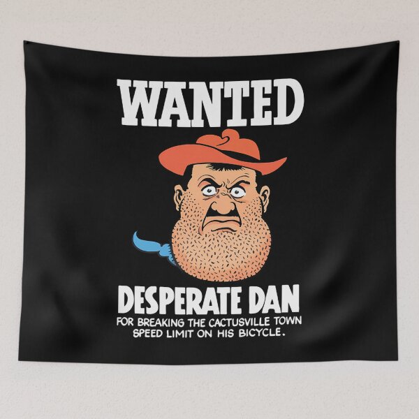 Item preview, Wanted - Desperate Dan designed and sold by UlkesaShop.