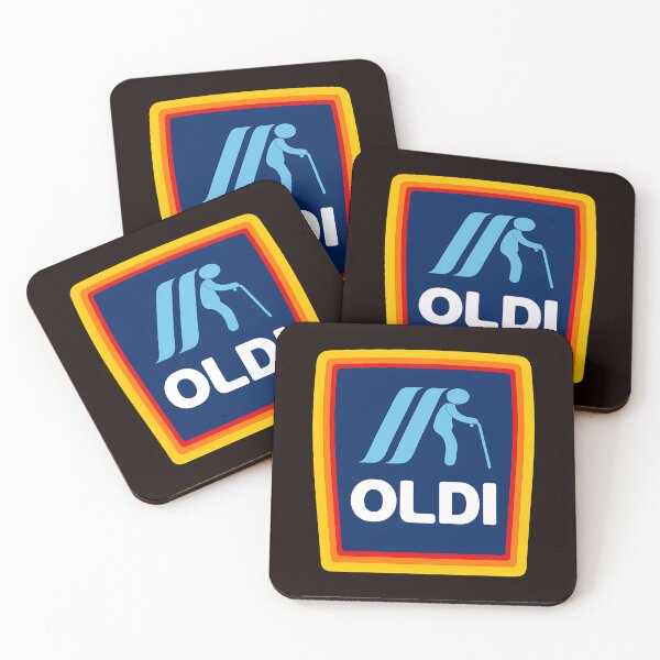 Item preview, Oldi Parody Logo Funny Senior Humor designed and sold by elias-harj-nook.