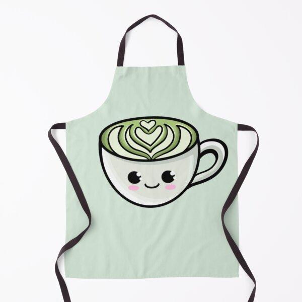 Item preview, Kawaii Matcha Latte Art  designed and sold by Super Neon Pixels .