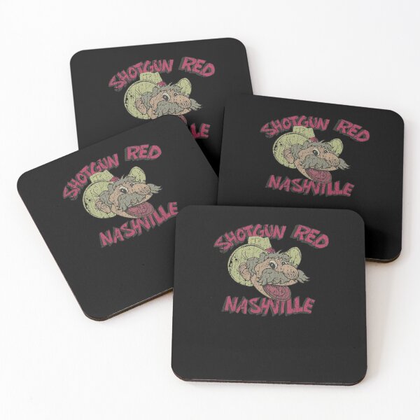 Item preview, Distressed Retro Cartoon Country Mustache Mascot Nashville Slogan designed and sold by sikercheady.