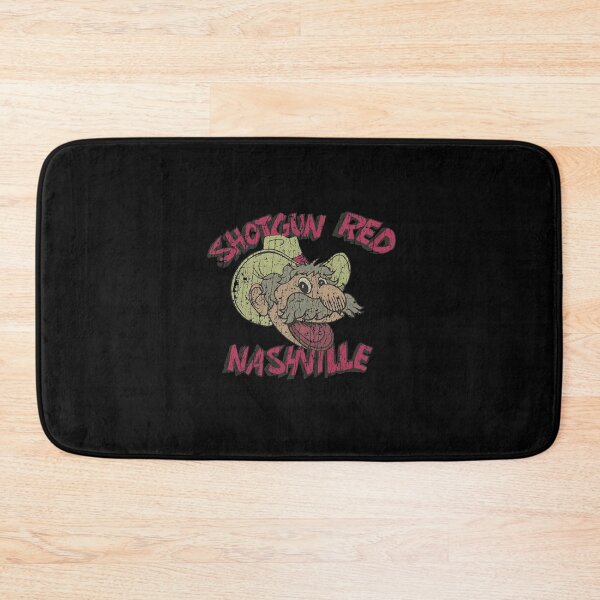 Item preview, Distressed Retro Cartoon Country Mustache Mascot Nashville Slogan designed and sold by sikercheady.