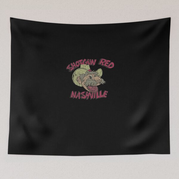 Item preview, Distressed Retro Cartoon Country Mustache Mascot Nashville Slogan designed and sold by sikercheady.