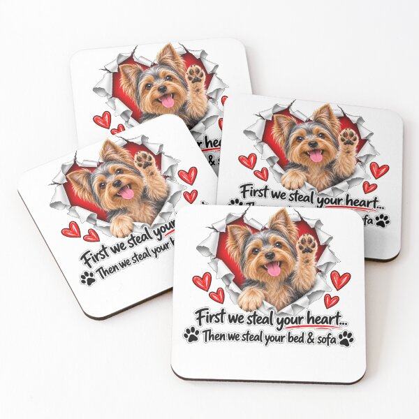 Item preview, Funny Yorkie Dog Sofa Quote designed and sold by luu phong.