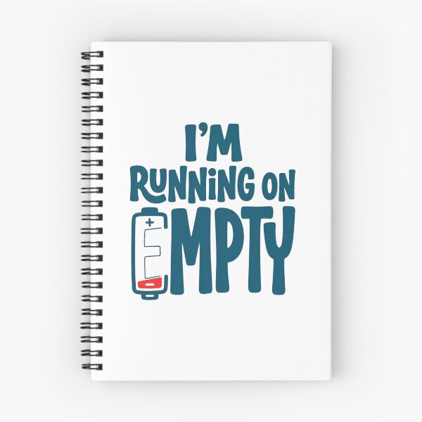 Item preview, I'm Running On Empty | Introvert & Fatigue Humor designed and sold by Leoprinty.